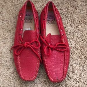 Phat Classic Red Boat Decker LLoafers